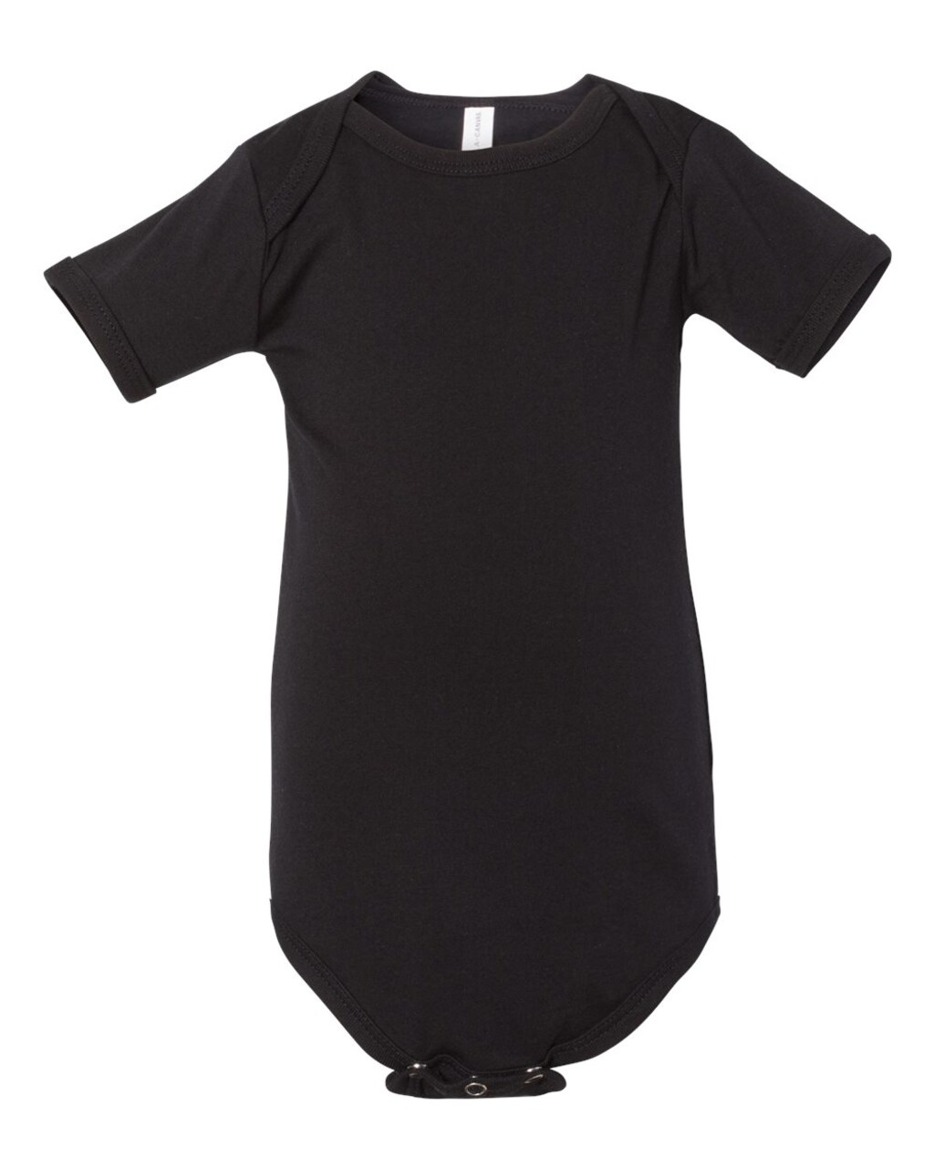 BELLA+CANVAS Infant Short Sleeve Jersey One Piece Bodysuit for Everyday Wear, Soft Cotton Baby Outfit & Comfort Wear